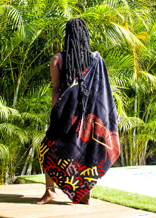 Pardon My Fro™ Harlem Beach Towel