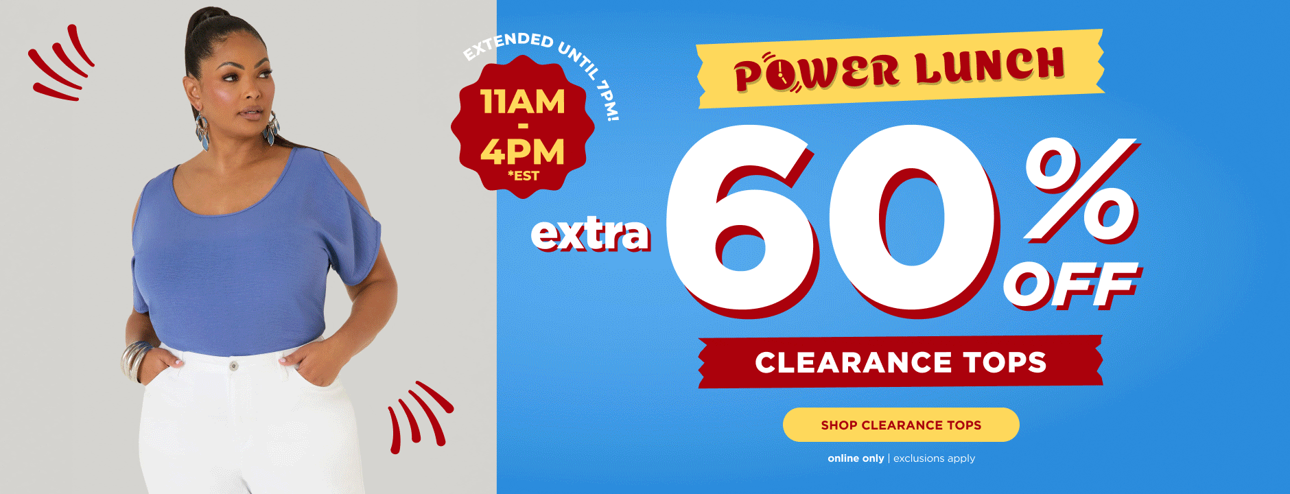 60% Off Clearance Tops. Shop Now