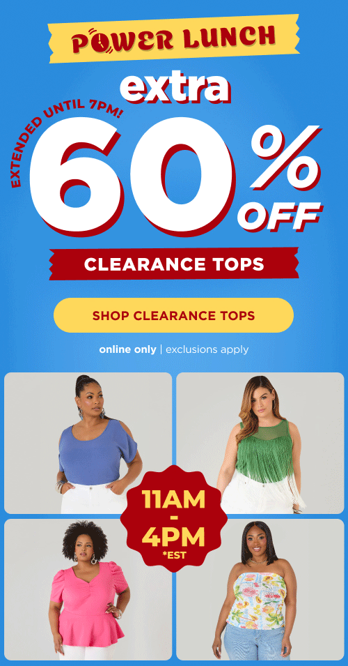 60% Off Clearance Tops. Shop Now