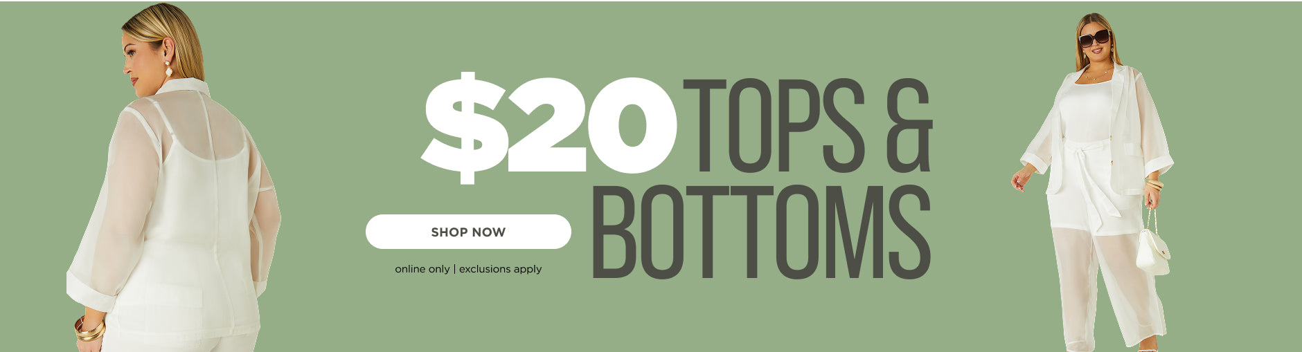 $20 Tops & Bottoms