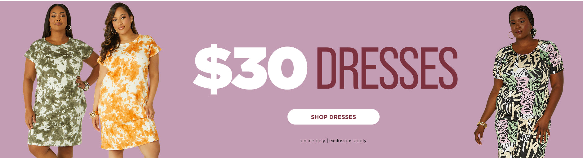$30 Dresses
