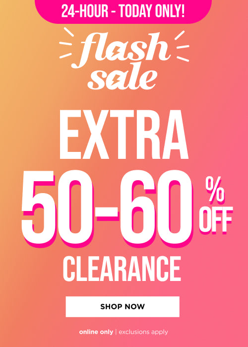 Extra 50-60% off clearance. Shop Now