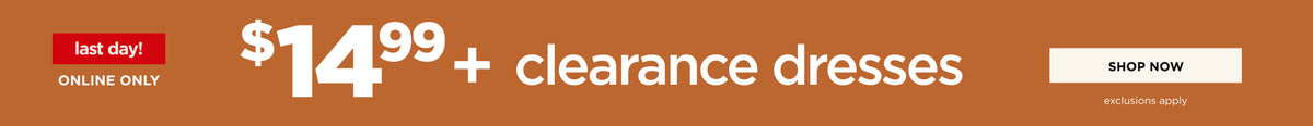 $14.99+ Clearance Dresses