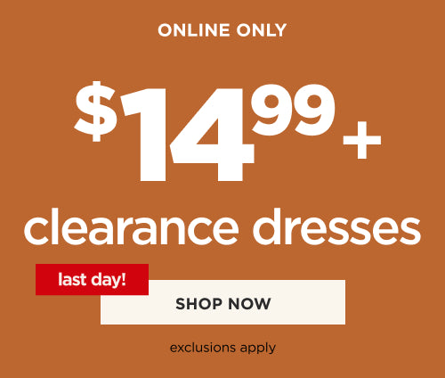 $14.99+ Clearance Dresses