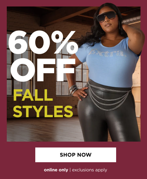 60% Off Fall Styles