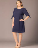 Manhattan Knotted Shift Dress