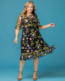 Wildflower Embroidered Dress