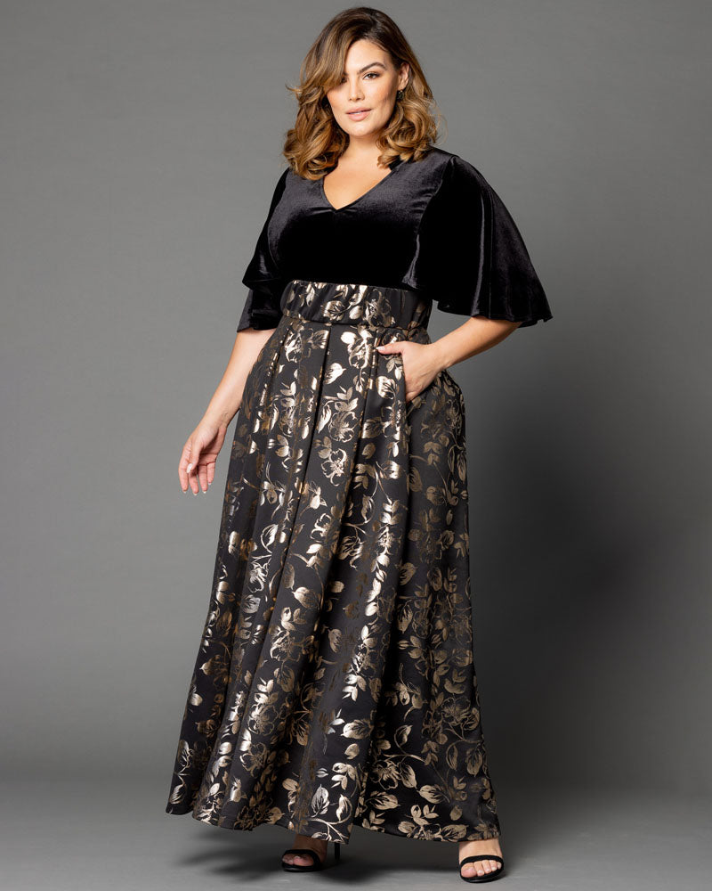 Plus Size Radiant Opulence Evening Gown