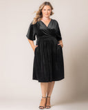 Angelic Velvet Cocktail Dress
