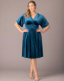 Angelic Velvet Cocktail Dress