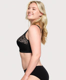 MagicLift Cotton Support Bra Black