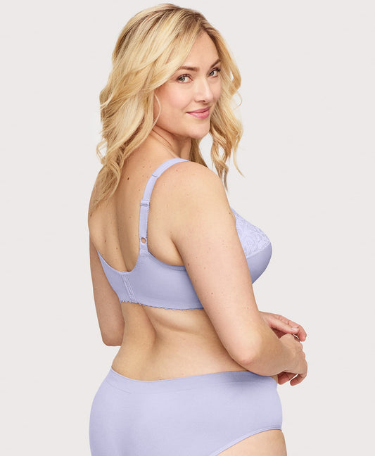 MagicLift Cotton Support Bra Lilac