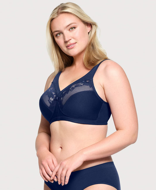 MagicLift Minimizer Bra Blue