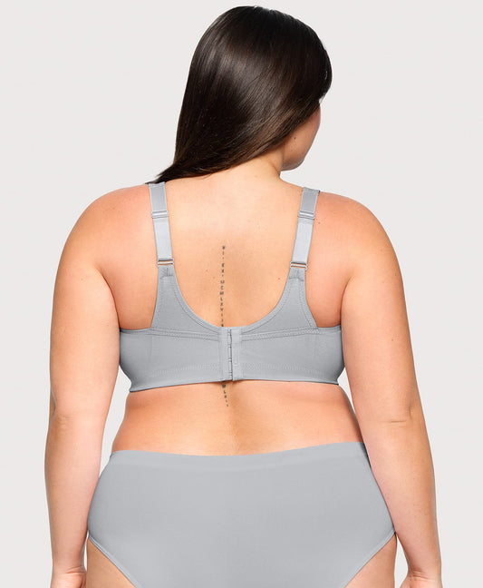 MagicLift Active Support Bra Gray Heather