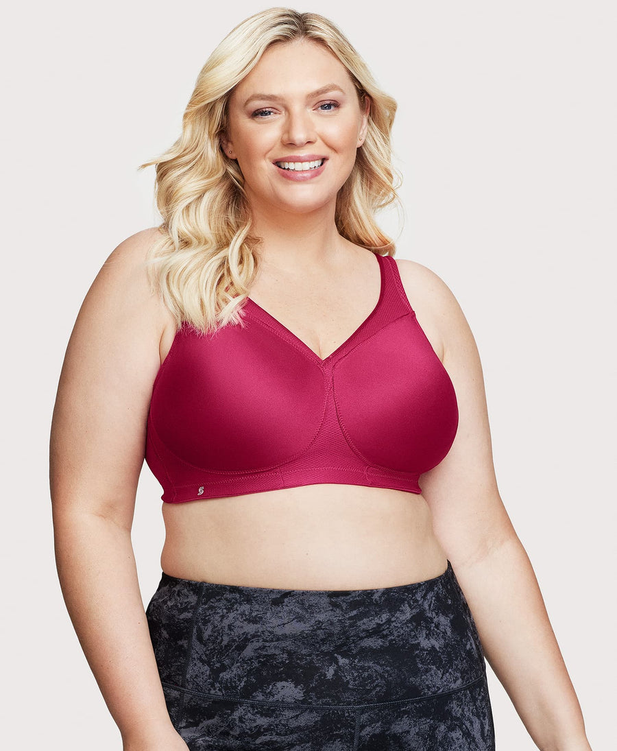 Plus Size MagicLift Seamless Sports Bra Ruby