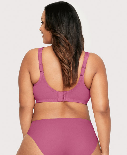 MagicLift Natural Shape Support Bra Red Violet