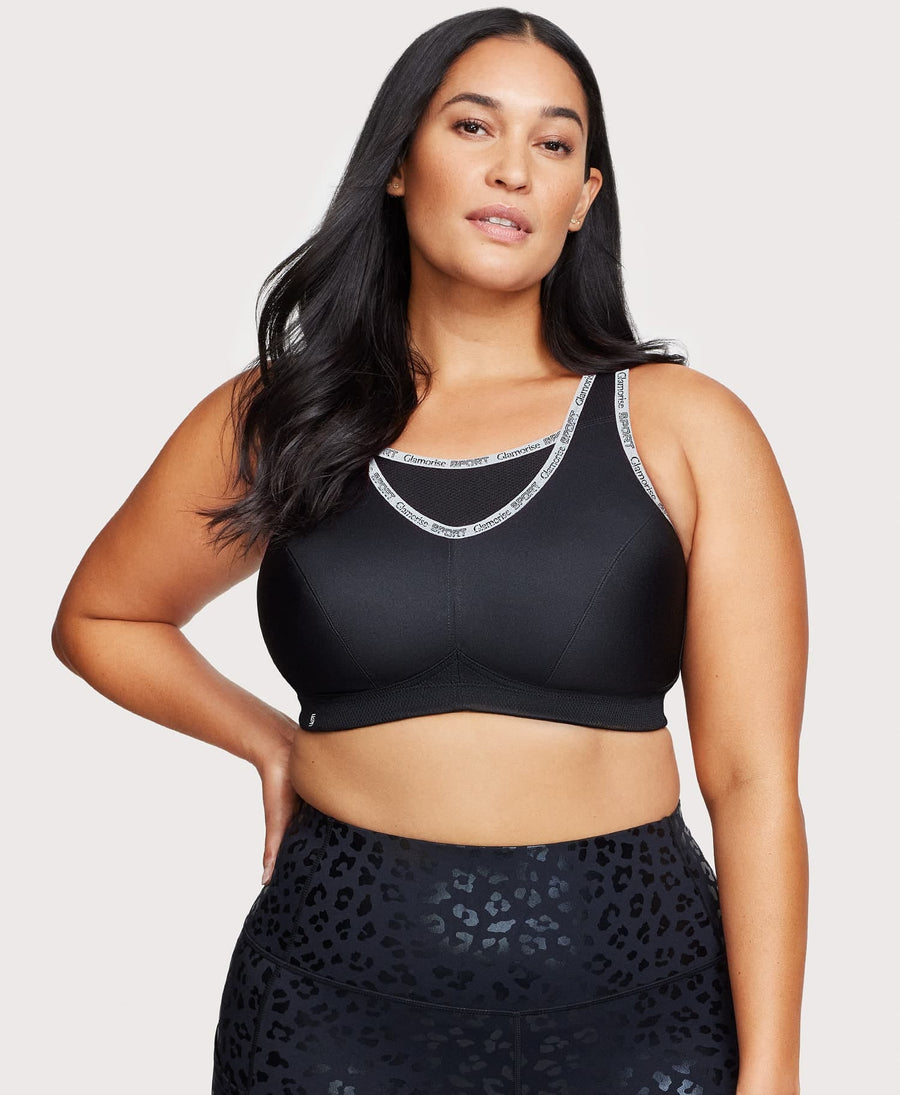 Plus Size No-Bounce Camisole Sports Bra