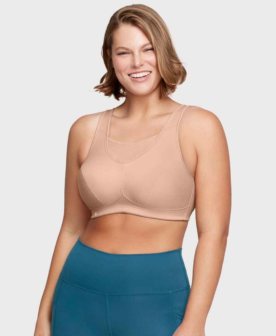Plus Size No-Bounce Camisole Sports Bra