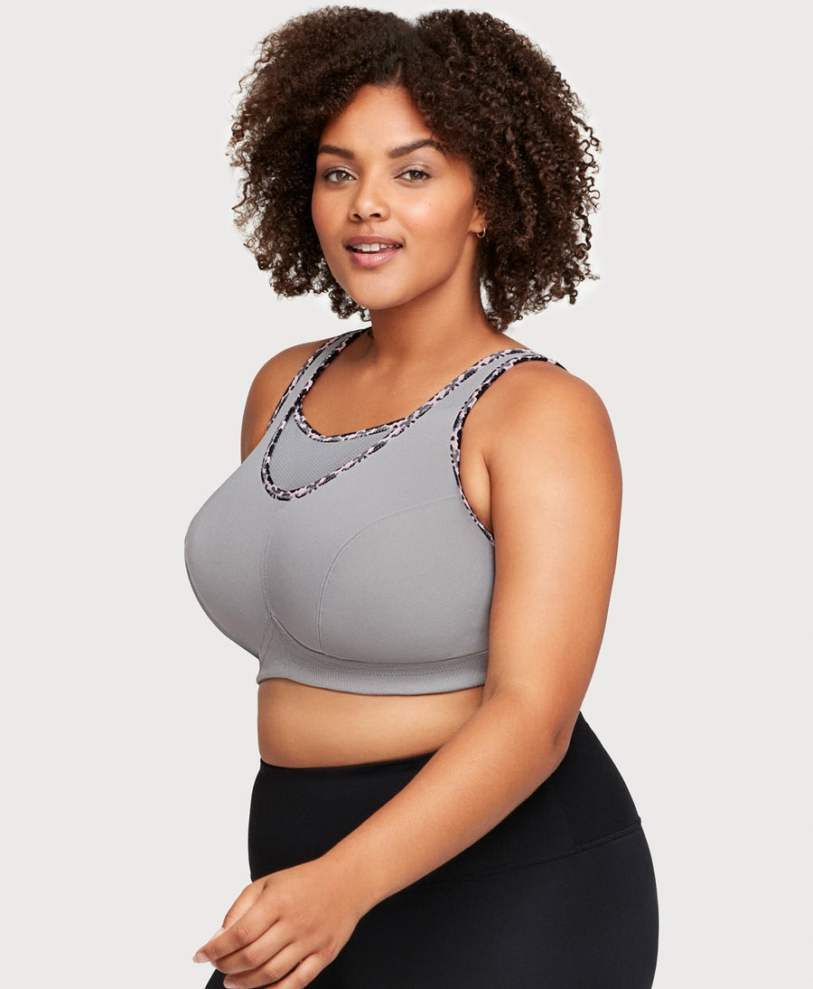 Plus Size No-Bounce Camisole Sports Bra