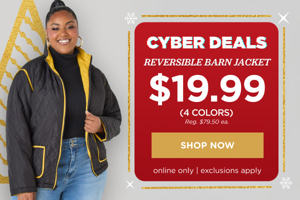 $19.99 Reversible Barn Jacket