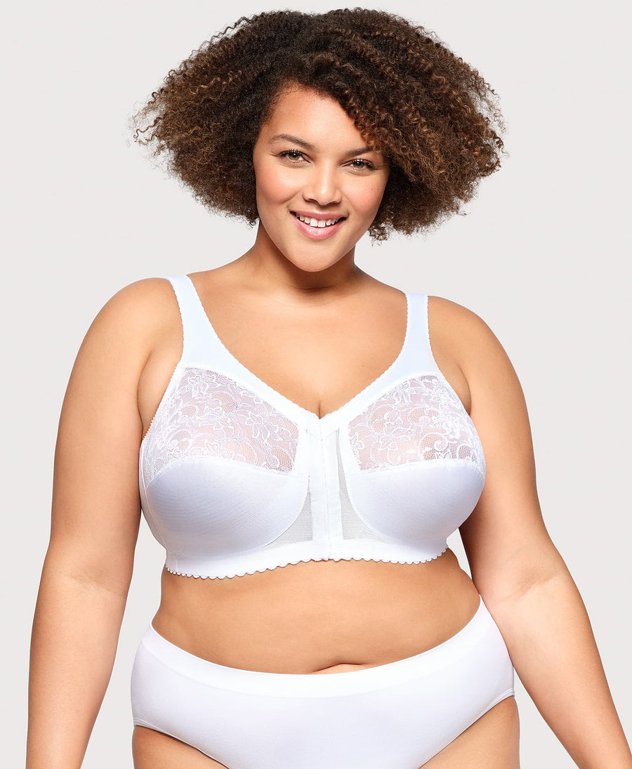 Plus Size MagicLift Front-Closure Support Bra