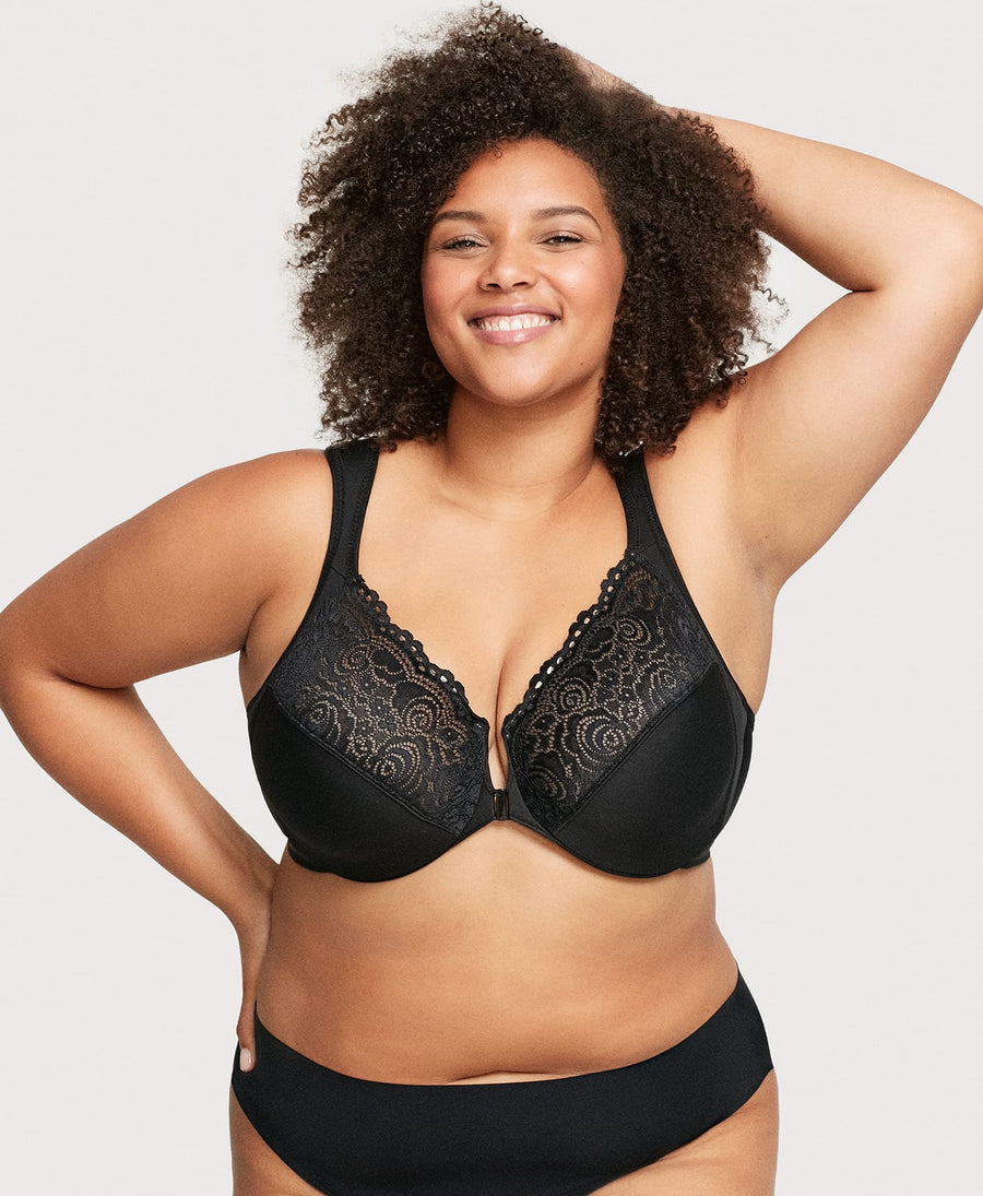 Plus Size Front-Closure WonderWire Bra