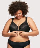 Front-Closure WonderWire Bra Black