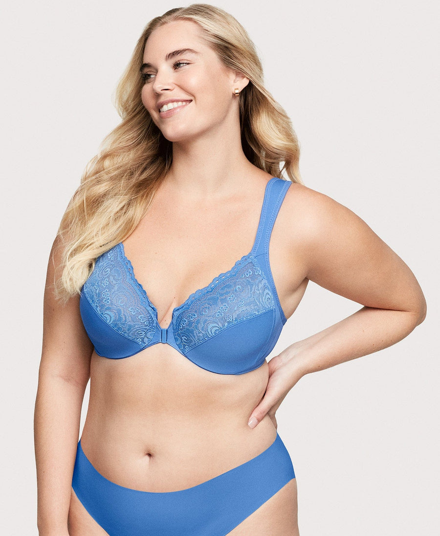 Plus Size Front-Closure WonderWire Bra