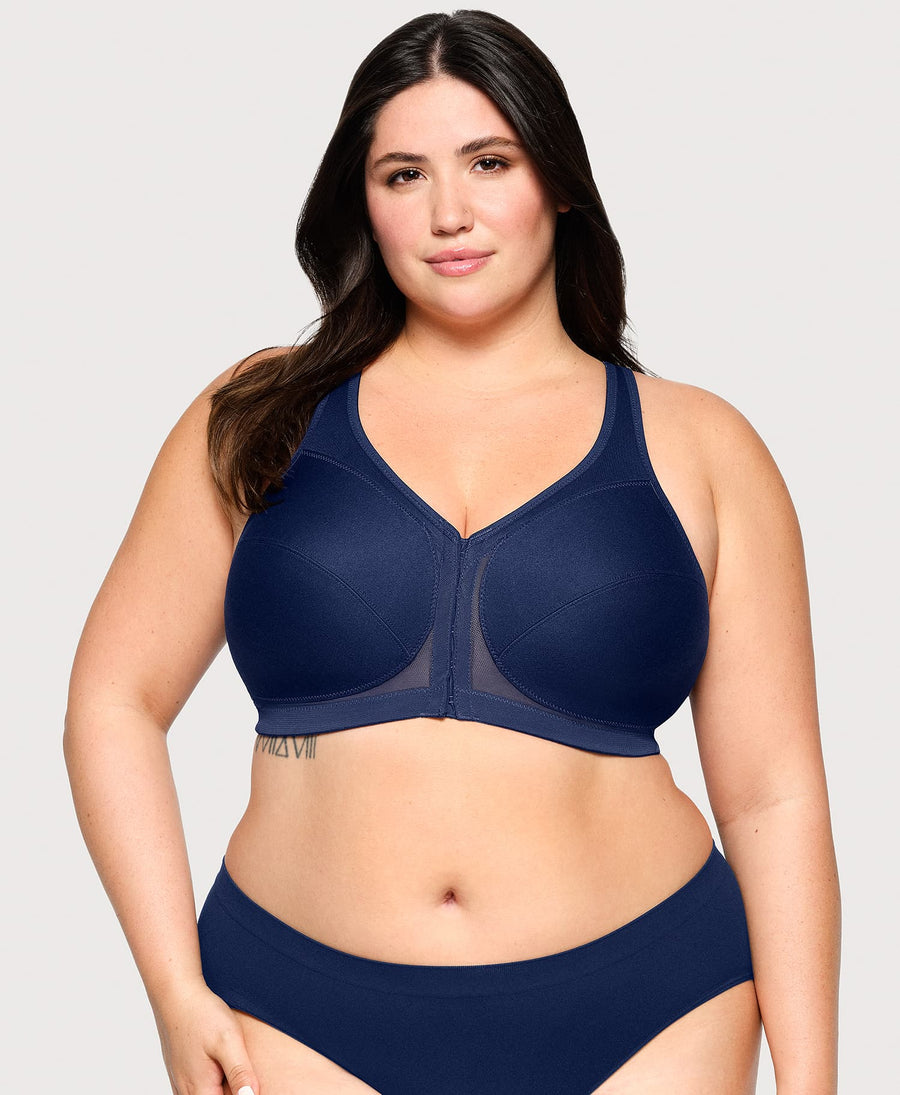 Plus Size MagicLift Front-Closure Posture Back Bra