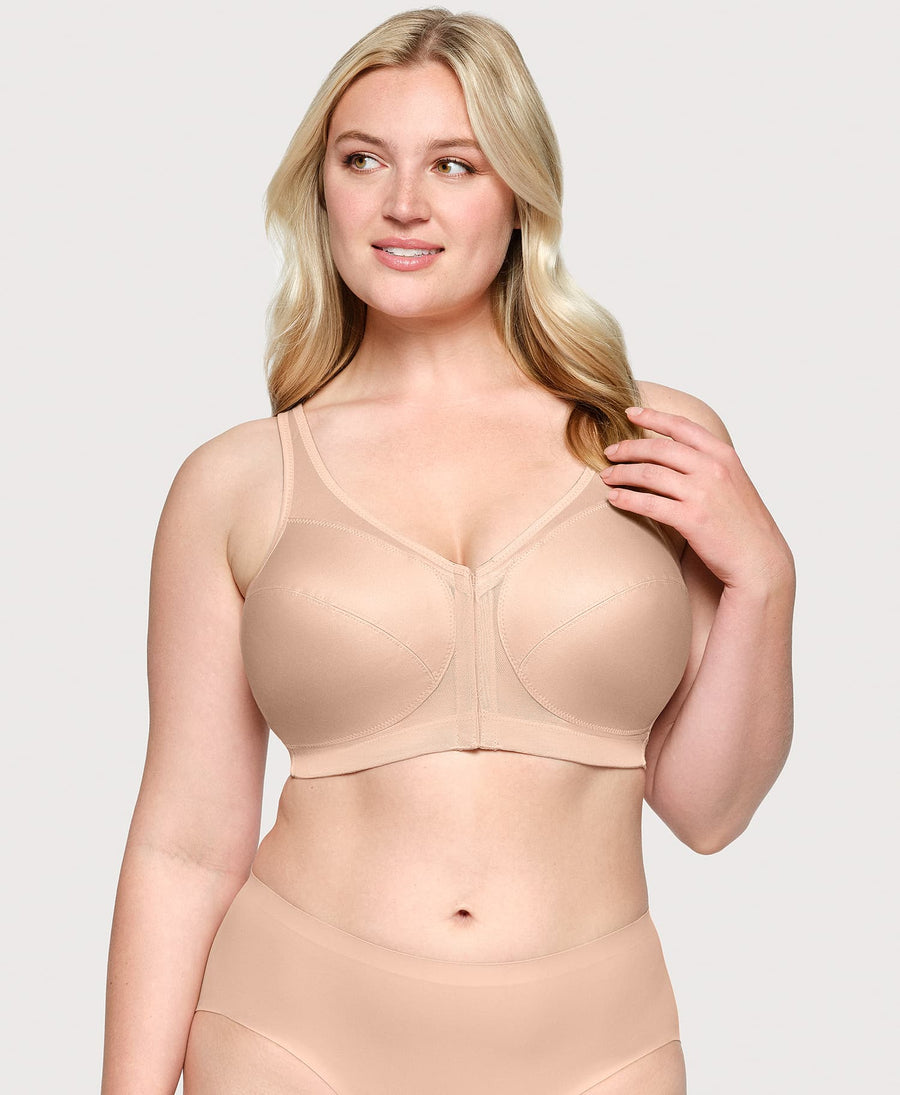 Plus Size MagicLift Front-Closure Posture Back Bra