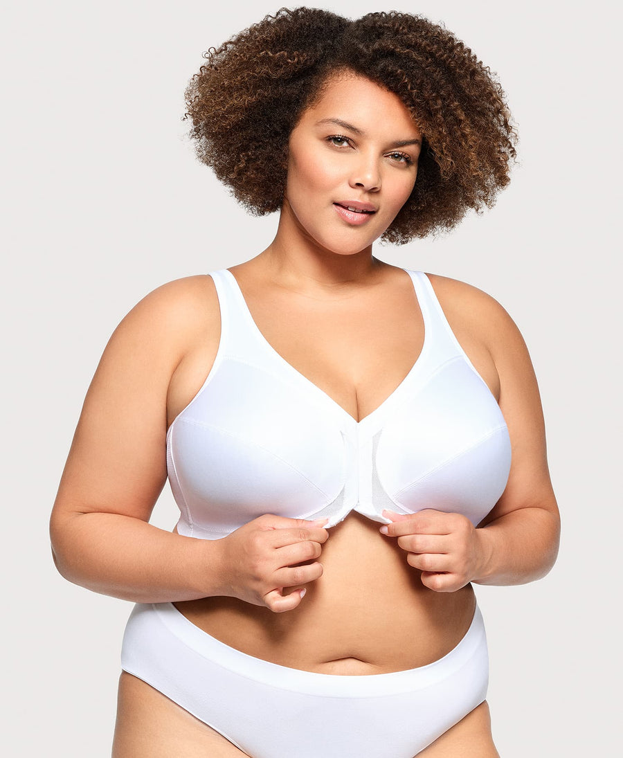 Plus Size MagicLift Front-Closure Posture Back Bra