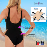 InstantFigure Faux Wrap Swimsuit