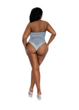 Dreamgirl Garter Teddy And Thigh High Stockings