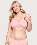 T Back Lace Panel Comfort Bra