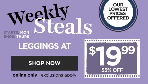 Leggings at $19.99