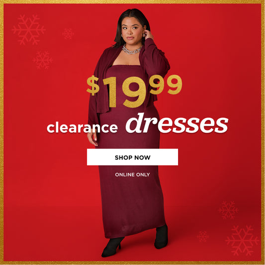 Online only. $19.99 clearance dresses