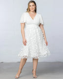 Pretty Petals Mesh Cocktail Dress