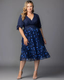 Pretty Petals Mesh Cocktail Dress
