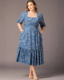 Bailey Floral Square Neck Midaxi Dress