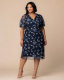 Sonnet Embroidered Cocktail Dress