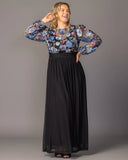Eternal Embroidered Evening Gown