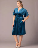 Angelic Velvet Cocktail Dress