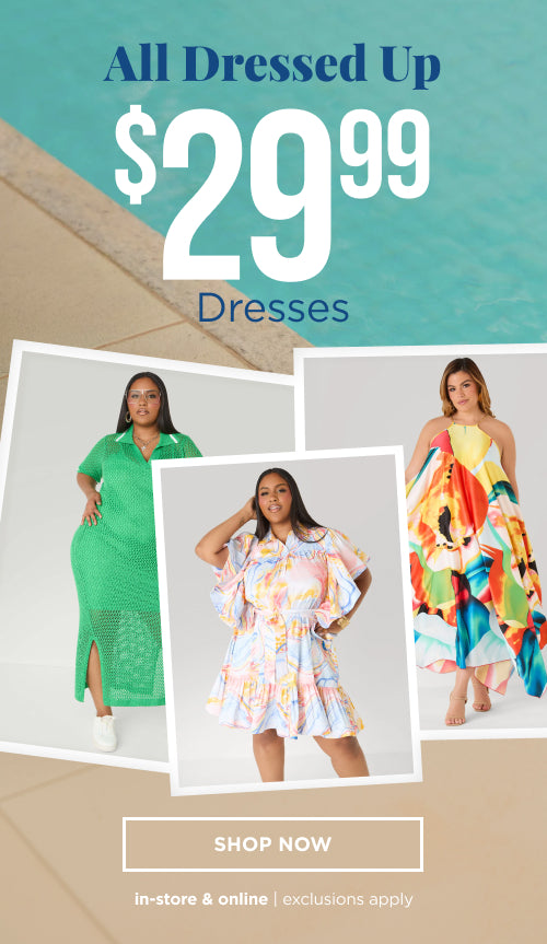 Shop $29.99 Dresses