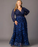 Blossoming Beauty Mesh Evening Gown
