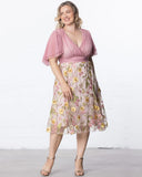 Lillian Embroidered Cocktail Dress