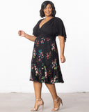 Lillian Embroidered Cocktail Dress