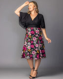 Lillian Embroidered Cocktail Dress