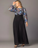 Eternal Embroidered Evening Gown