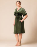 Angelic Velvet Cocktail Dress