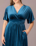Angelic Velvet Cocktail Dress